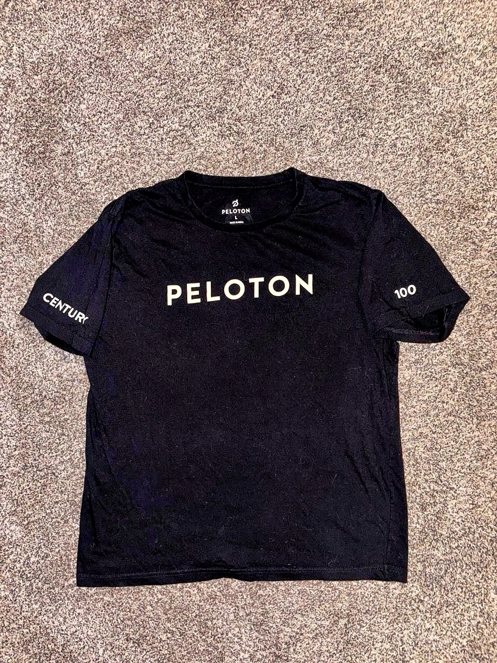 Peloton black Tee